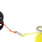 Preview: Tecline spool 15 m with spinner and stainless steel double end